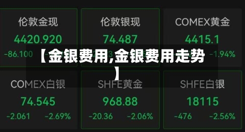 【金银费用,金银费用走势】