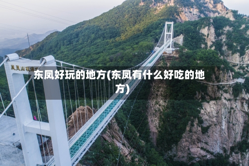 东凤好玩的地方(东凤有什么好吃的地方)