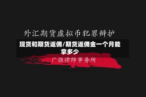 现货和期货返佣/期货返佣金一个月能拿多少-第2张图片