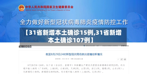 【31省新增本土确诊15例,31省新增本土确诊107例】