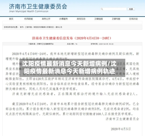 沈阳疫情最新消息今天新增病例/沈阳疫情最新消息今天新增病例轨迹-第2张图片