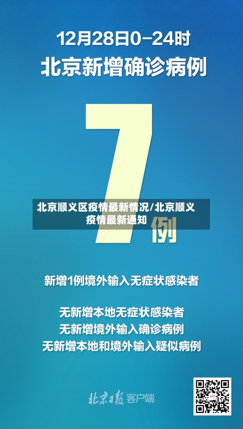 北京顺义区疫情最新情况/北京顺义疫情最新通知