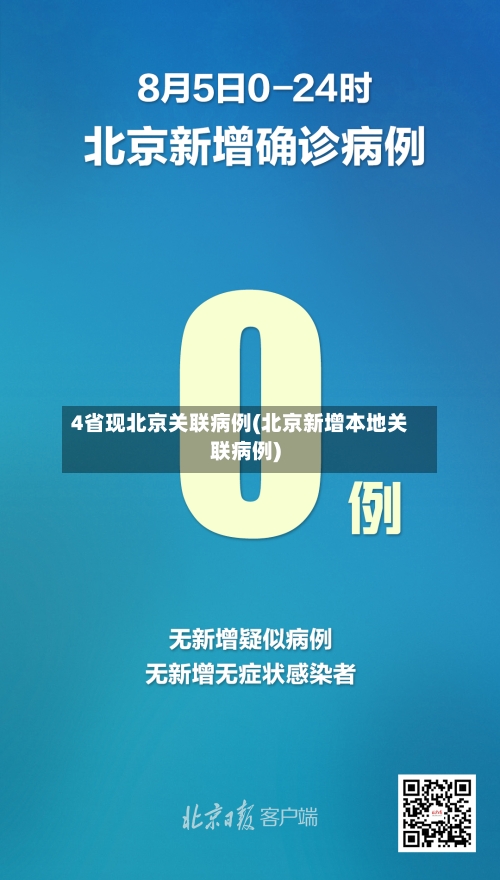 4省现北京关联病例(北京新增本地关联病例)