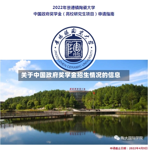 关于中国政府奖学金招生情况的信息