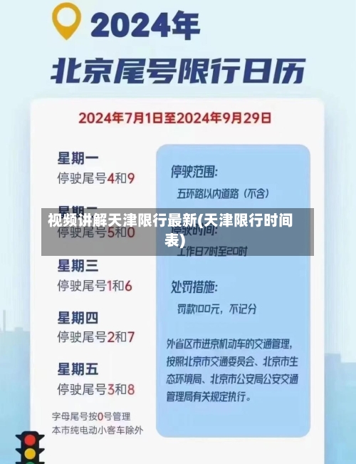 视频讲解天津限行最新(天津限行时间表)-第2张图片