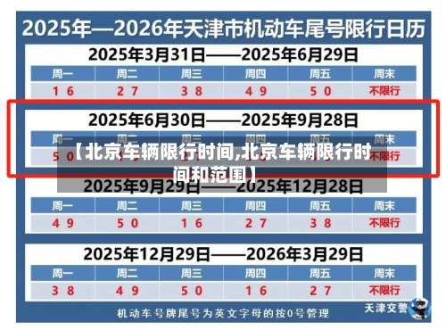 【北京车辆限行时间,北京车辆限行时间和范围】