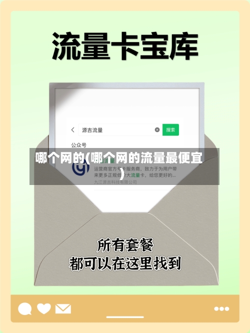 哪个网的(哪个网的流量最便宜)-第2张图片