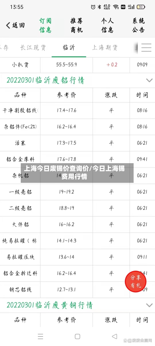 上海今日废锡价查询价/今日上海锡费用行情