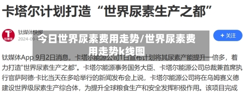 今日世界尿素费用走势/世界尿素费用走势k线图-第3张图片
