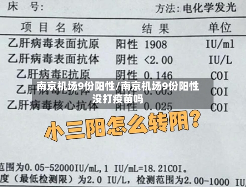南京机场9份阳性/南京机场9份阳性没打疫苗吗-第2张图片