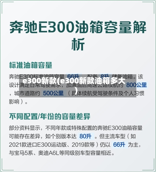 e300新款(e300新款油箱多大)-第3张图片