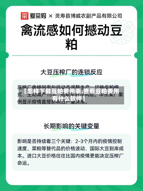 【怎样下载豆粕费用表,查看豆粕费用有什么软件】-第2张图片