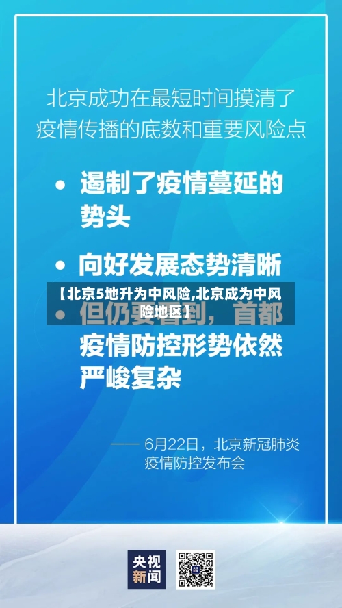 【北京5地升为中风险,北京成为中风险地区】-第2张图片