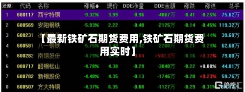 【最新铁矿石期货费用,铁矿石期货费用实时】