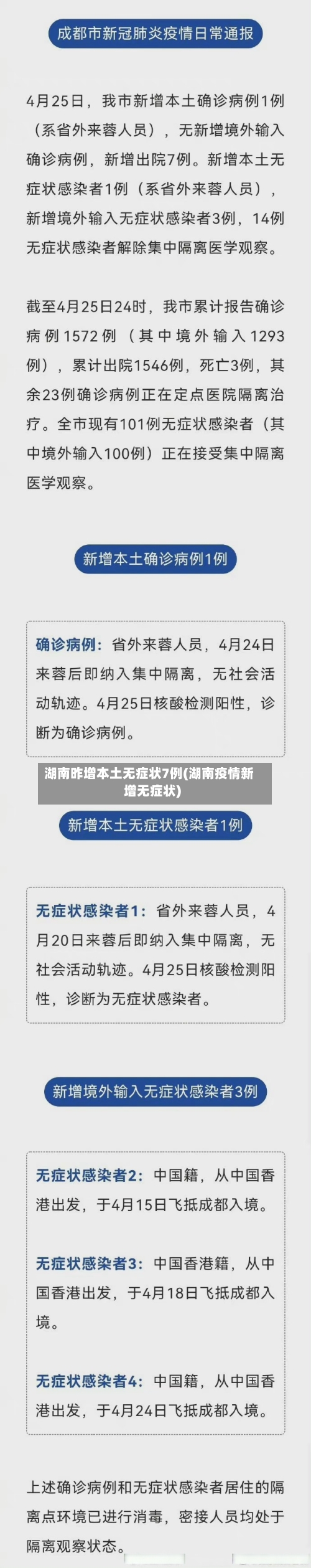 湖南昨增本土无症状7例(湖南疫情新增无症状)-第2张图片