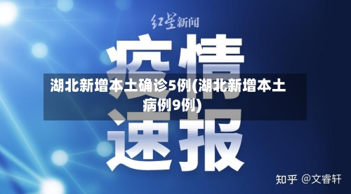 湖北新增本土确诊5例(湖北新增本土病例9例)-第2张图片