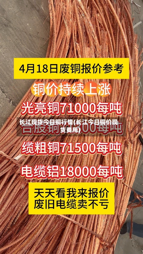 长江现货今日铜行情(长江今日铜价现货费用)