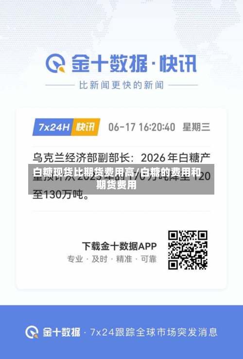 白糖现货比期货费用高/白糖的费用和期货费用-第2张图片