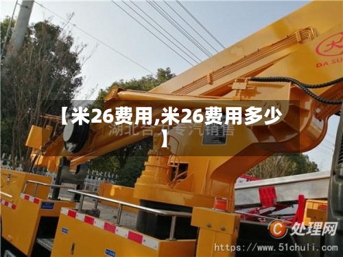 【米26费用,米26费用多少】-第2张图片