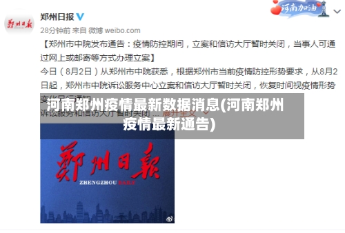 河南郑州疫情最新数据消息(河南郑州疫情最新通告)-第2张图片