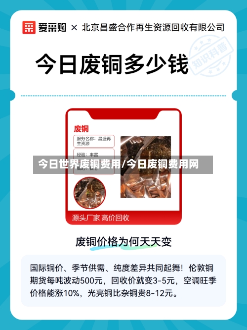 今日世界废铜费用/今日废铜费用网-第2张图片