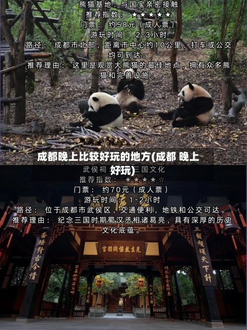 成都晚上比较好玩的地方(成都 晚上 好玩)