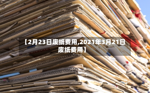 【2月23日废纸费用,2021年3月21日废纸费用】