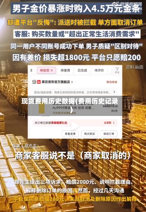 现货费用历史数据(费用历史记录)-第2张图片
