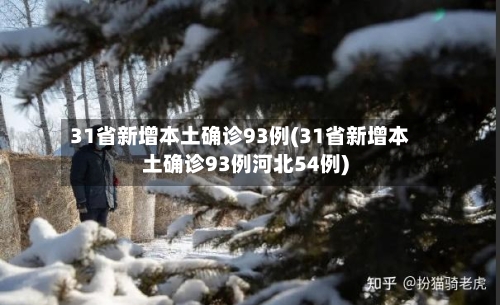 31省新增本土确诊93例(31省新增本土确诊93例河北54例)