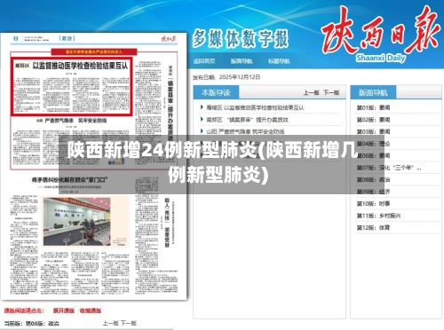 陕西新增24例新型肺炎(陕西新增几例新型肺炎)-第2张图片