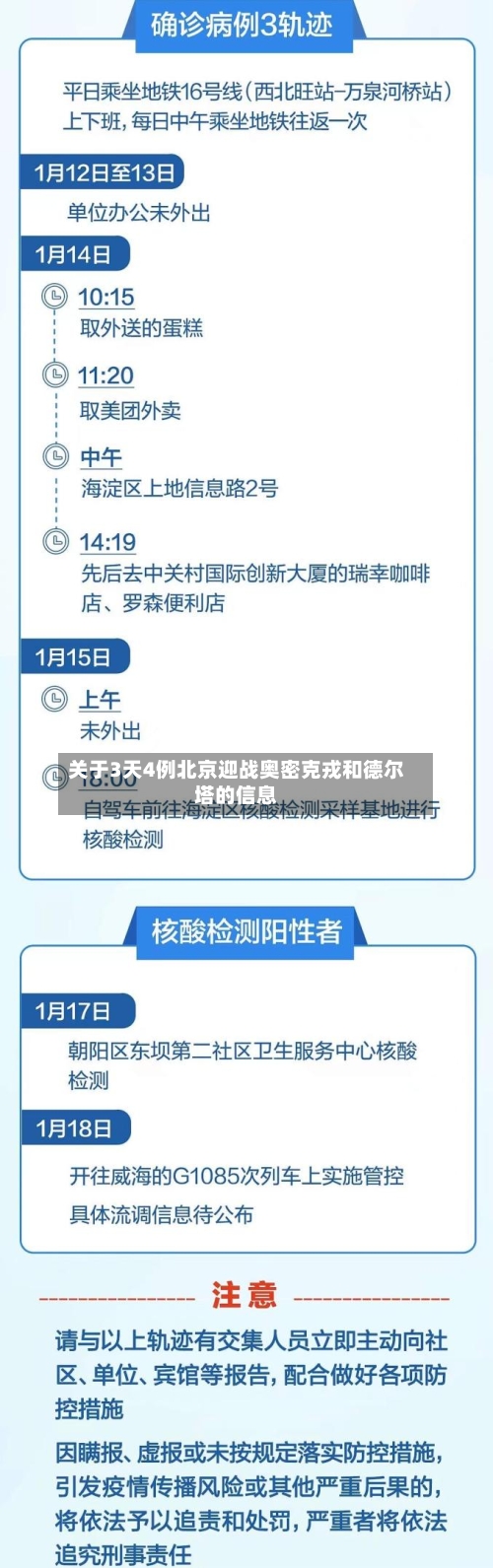 关于3天4例北京迎战奥密克戎和德尔塔的信息-第2张图片
